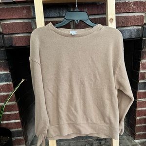 Target tan sweater